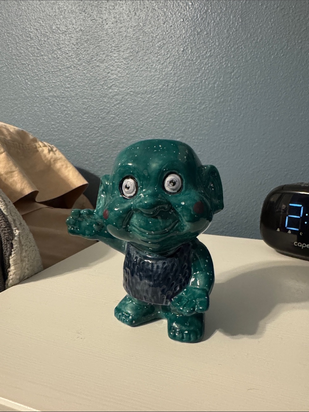 Handmade Ceramic Troll Planter